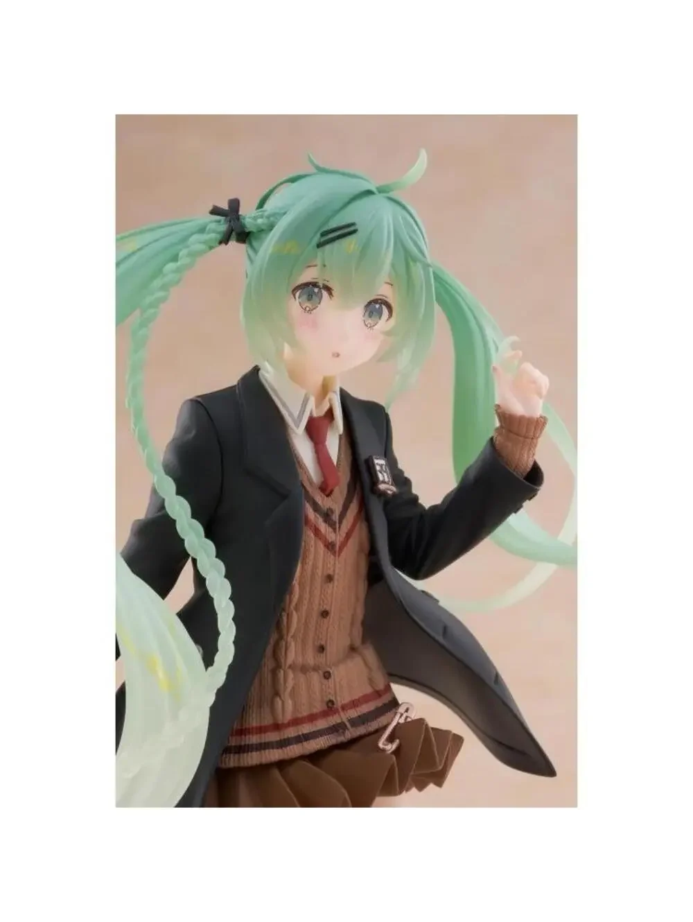 Taito Hatsune Miku Figure Unisex OS Teal New 3rd Season Autumn School Uniform